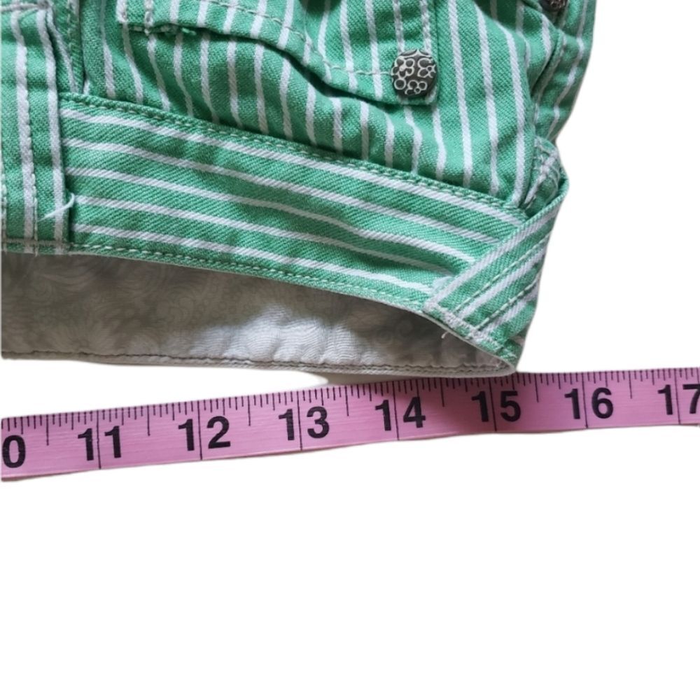 ANTHRO - BICA CHEIA - G&W Pinstripe Bermuda Shorts - Picture 10 of 12